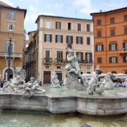 Piazza_Navona,_Roma_-_fontana_fc03 Фонтан Четырех рек